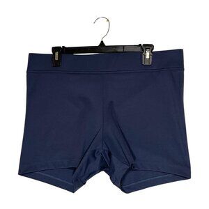 ADIDAS Womens Primegreen Tights Shorts Navy Size XL